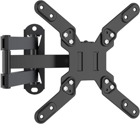 XINLEI TV Wall Bracket, Swivel TV Bracket with Articulating Arm Tilt Extension Rotation for Most 13-42 Inch LED, LCD Monitor and Plasma TVs up to 20kg, Max VESA 200x200mm MA1343