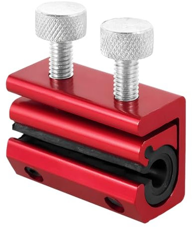 Osilly Motorcycle Cable Oiler Luber, Double-Headed Dual Motor Cable Luber Wire Oiler Chain Lube Oil Clip Clamp Lubricator Tool Clutch Throttle Line, Universal for Bicycle Scooter Bike ATV（Red）