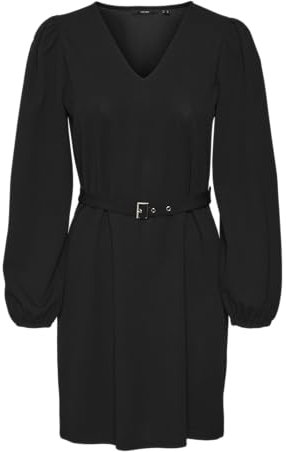 VERO MODA VMALLISON LS V-Neck Short Dress JRS GA