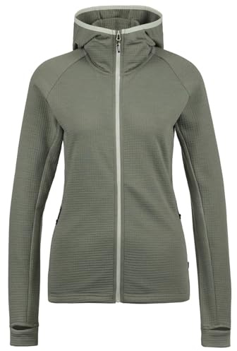 Stoic Damen Women's MerinoGrid285 NorrdalSt. Zip Hoody Fleecejacke