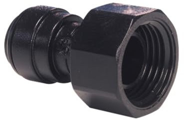 John Guest CM321014E Raccord de tuyau fileté femelle en copolymère acétal BSP 10 mm