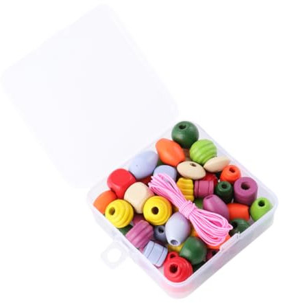 TOYANDONA 1 Packung Schnur Amblyopie-Training DIY-perlen Umweltfreundliche Perlen Intellektuelle Entwicklung