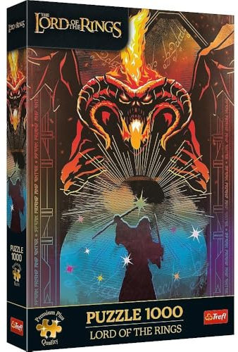 Trefl Premium Plus Quality - Lord of The Rings Puzzle - 1000 Teile, eine Puzzleserie mit Lieblingshelden, für Erwachsene und Kinder ab 14 Jahren
