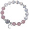 Brew Uhren und Quarz-Perlenarmband für Frauen, Design mit einem Vibe für einen Freund, Studenten oder sich selbst. Latzkragen-Halskette, Einheitsgröße, Künstlicher Kristall, Kein Edelstein