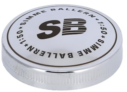 Tankdeckel Simme Ballern Chrom, ohne Schloss - für Simson S50, S51, SR50, SR80, KR51 Schwalbe, SR4 Vogelserie - IWL