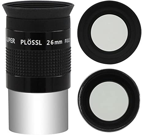 Astromania Super Plessl Okular (3,2 cm / 1,25 Zoll), 26 mm