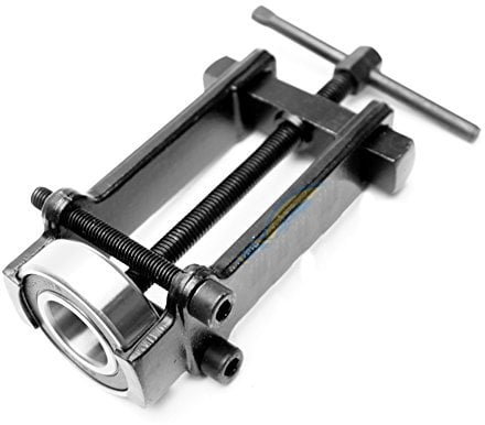 Estrattore per cuscinetti e ingranaggi a due ganasce con doppia gamba laterale di sostegno, 16 mm - 38 mm