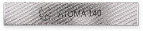 1x6 Atoma Diamond 140, feinste Atoma-Körnung, fortschrittliche Diamanttechnologie, 3 mm dicker Aluminiumrohling, Edge Pro, Hapstone und TSProf Schärfer Steinhalter