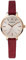 Orphelia Damen Analog Uhr Pixi mit Leder Armband Rot