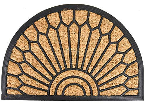 ASAB Diamond Entrance Mat 60 x 40cm, Anti-Slip, Soft Surface with Natural Rubber Backing