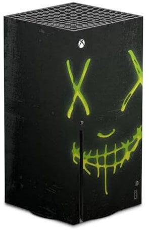 DeinDesign Skin kompatibel mit Microsoft Xbox Series X Folie Sticker David Bost Neon YouTube