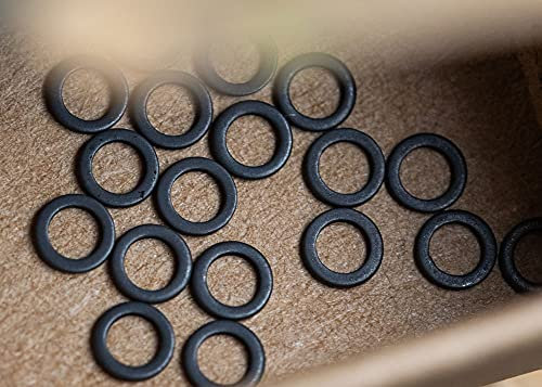 Kryston Rig Rings Round Black Large KR-AC40 Rigring Rig Ringe Kleinteil