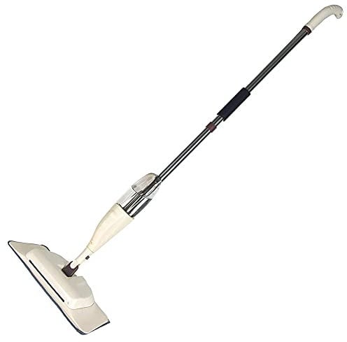 Mopa 2 en 1 Fregona con Spray Pulverizador y Cepillo | La Limpieza Nunca fue Tan fácil. para el hogar, Cocina, Madera Dura, tarima o cerámica