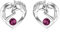 Pferde Ohrringe Sterling Silber 925 Mädchen Kinder Ohrstecker, Pferde Schmuck Geburtstagsgeschenke für Mädchen Frauen Tochter Enkelin (Simulierter Amethyst)