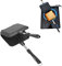 Doppelseitiger Sandwichtoaster,Sandwiches Aluminium Maker,Antihaftbeschichtung Outdoor Camping Sandwiches Toaster, mit Hitzebeständigen Griffen für Hausmannskost Toasties,Frühstück,Drinnen und Draußen