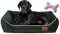 FUUFEE Hundebett sehr große Hunde, Orthopädische Hundeliege, Hundekorb - wasserdicht & rutschfest - Größe 120 x 90 cm Tiefgrün, hergestellt in der EU
