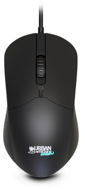 Urban Factory Mouse GWM01UF Black 1200 dpi