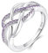 YL Keltischer Ring 925 Sterling Silber Februar Geburtsstein Amethyst Jubiläum Ewigkeit Unendlichkeit Keltischer Knotenring für Damen(Größe 56）