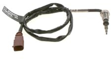 BOSCH Sensor, Abgastemperatur 0986259123 | Kompatibel mit: AUDI Q2, SEAT ARONA, ATECA, IBIZA V, SKODA KAMIQ, KAROQ, OCTAVIA III, OCTAVIA III Combi, SCALA, SUPERB III