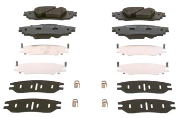 Bosch BP1629 Bremsbeläge - ECE-R90 Zertifizierung - 4 Bremsbeläge pro Set | Kompatibel mit: LEXUS RX