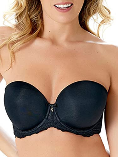 Gossard Womens Superboost Lace Strapless Bra, Black, 34E UK