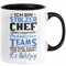 Chef Geschenk Lustig Tasse für Chef vom Team Ich Bin Stolzer Chef Eines Ungeheuer Fantastischen Teams (Schwarz)