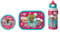 Mepal - Lunch-Set Campus - Lunchset für Kinder mit Pop-Up Trinkflasche, Lunch Box & Fruchtbox - Pausen-Set für die Schule oder Unterwegs - Spülmaschinenfest & BPA-frei - L.O.L. Surprise