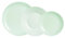 Luminarc Diwali Paradise Vajilla Opal 18 Piezas - 6 Personas Opal Apto Microondas Apto Frigorífico Ecológico