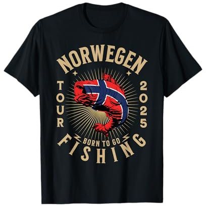 Norwegen Fishing Tour 2025 T-Shirt