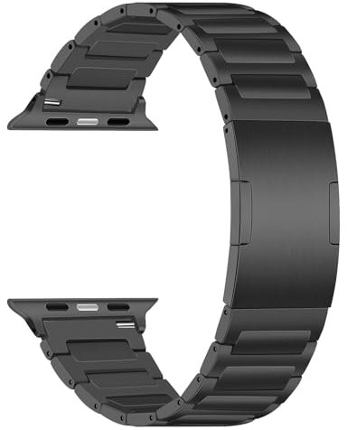 TRUMiRR Pulsera Reemplazo para Apple Watch Series 10 42mm, Pulsera de titanio Hebilla integrada Pulsera para Apple Watch Series 10 42mm Sólo