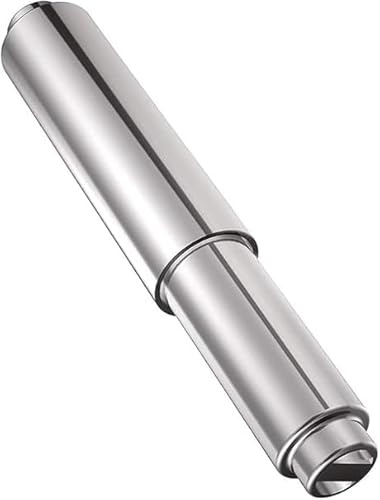Sliver Paper Toilet Holder Replacement Rod Toilet Paper Holder Roller Stainless Steel Toilet Paper Holder Spring Loaded Paper Holder Roller Toilet Paper Spring Rod Bathroom Hardware Tools