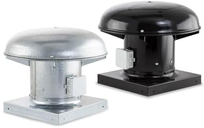 CAEXVEN Extractor de Tejado con Helice Helicoidal - ø 300 mm/Acero Vitrificado