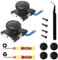 FeiOne Hall Effect JoyCon Joystick 1 Pair, Hall Effect Joystick Reparaturset, Joy Con Repair für NS Switch/Switch OLED Joy-Con/Switch Lite, joy con switch Reparatur Ersatz Set, No Drift