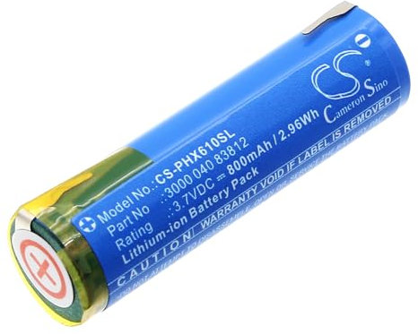 TCTK Akku 800mAh Kompatibel mit [Oral-B] 10000, 3765, 3766, 3767, 3771, 7000, 8000, 9000, Genius X, Smart 6000, für [Philips] HX6100 Series, HX6150, HX6160, HX6300 Series, HX6310, HX6311, HX6320, HX
