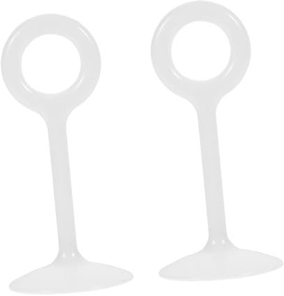 ULTECHNOVO 1 Satz Schlackenpressstange Sieb Maschine Trichter Wiederverwendbar Filter Für Sojamilch Sojamilch-stick Auspressstab Für Sojamilch Rückstände Auspressen Plastik Weiß 2 Stück