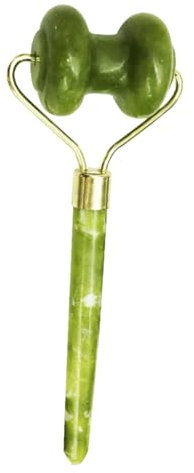 MERRYHAPY Rouleau De Jade Outil De Massage Facial Masseur À Rouleaux De Beauté Portable De Massage Pour Soins Peau
