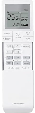 XINFUTE Nuovo A75C14810 compatibile con Telecomando per Condizionatore Inverter Panasonic CU/CS-VU9UKH-8
