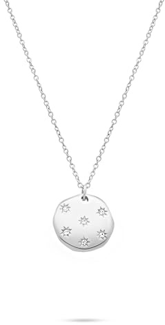 Tamaris Damen Halskette TJ-0645-N-45 aus Edelstahl in Silber