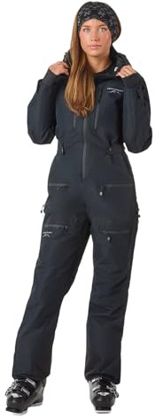 Swedemount Freeride Winter-Overall Damen, Wasserdicht | 20.000 mm Wassersäule, Vollständig versiegelte Nähte, Winddicht, 20.000 g/m²/24h Atmungsaktivität, 8 Taschen
