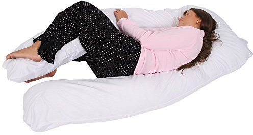 sleepdove® BIG U PILLOW MATERNITY SUPPORT PILLOW U SHAPE ULTIMATE SUPPORT U PILLOW CUDDLE PILLOW FULL LENGTH BODY PILLOW