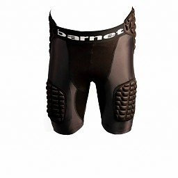 BARNETT FS-10 - Pantalones cortos de compresión reforzados, 5 piezas integradas, fútbol americano