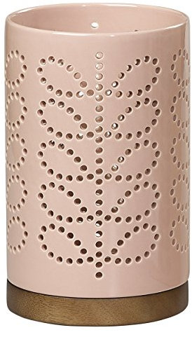 Orla Kiely | Linear Stem | Large | Ceramic Lantern | Pink