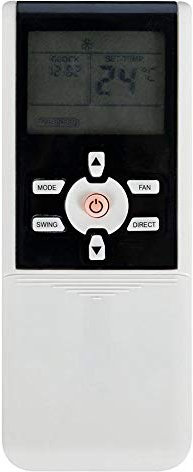 Calvas - Telecomando per condizionatore d'aria condizionata adatto per midea levante saunier duval condor r07/bge R07b/Bge Rg07g/Bge