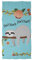 Showudesigns Baumwoll-Badetuch mit Faultier-Muster, saugfähig, weich, Reise-Strandtuch/Duschtuch