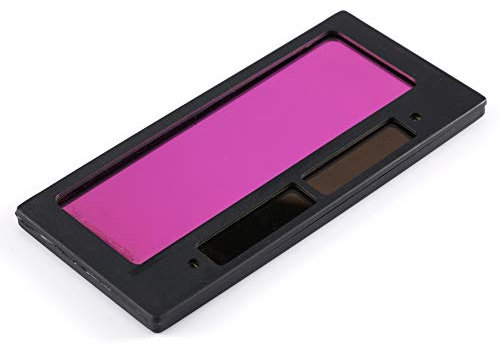 Ausla Filtro Lente Saldatura ad Oscuramento Automatico Solare, Protezione DIN3-11, Compatibile con Caschi Standard, Visione Chiara e Leggera