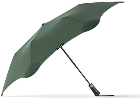 Blunt Metro 2.0 Taschenschirm Regenschirm dunkelgrün | kompakt & sturmfest – 100 cm Ø | Innovatives & patentiertes Design – getestet im Windkanal