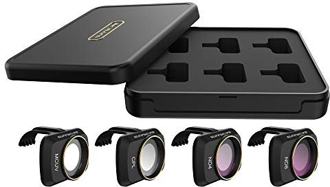 Fututech Filter-Set MCUV CPL ND4 ND8 Objektivfilter für DJI Mini 4K SE Mavic Mini 2 - Objektivschutz Zubehör Drohne Wasserdicht Kratzfest