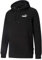 PUMA Ess Small Logo Hoodie FL, Sudore Men's, Black, XL