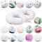 Bellochi Growing in style Stillkissen Zwillinge, Stillkissen XXL, Nursing Pillow - Schwangerschaftskissen, Stillkissen groß, Stillhörnchen Baby - Multifunktionale Zwillingsstillkissen Aurora