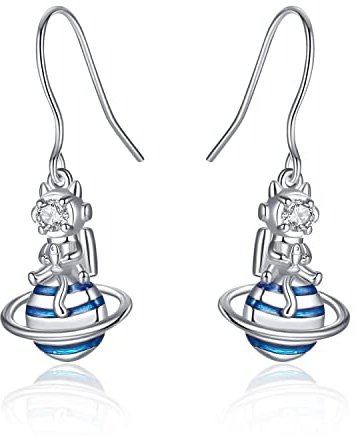 AEONSLOVE Ohrringe Katze aus 925er Sterlingsilber, Geschenk Schmuck Katze für Frauen Mädchen